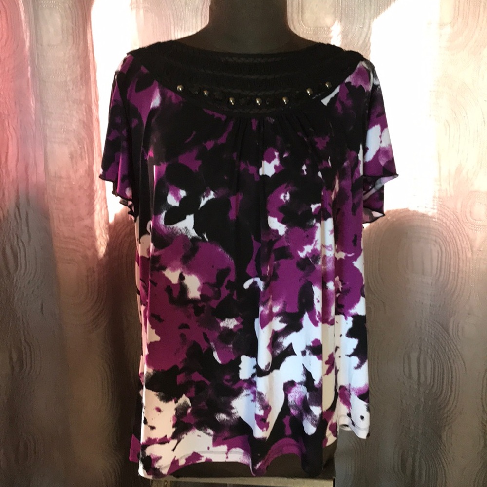 Fashion bug 1x short sleeve too NWT